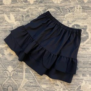 JCrew ruffle skirt